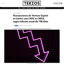 Transacciones de Venture Capital en LatAm caen 30% en 2023, segn informe anual de TTR Data